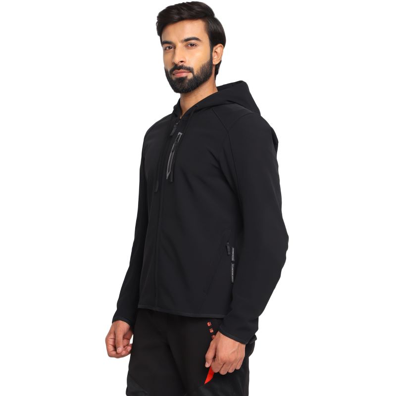 지퍼 네이비 긴팔 셔츠